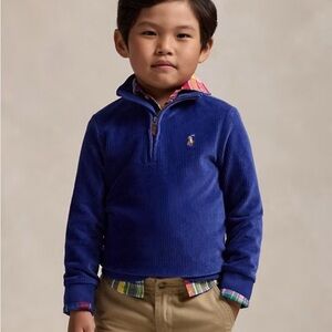 🔥2 for 1/2 of one🔥Polo Cotton Quarter Zip ~3T